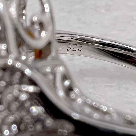 Red Citrine Sterling Silver Ring - Picture 10 of 12